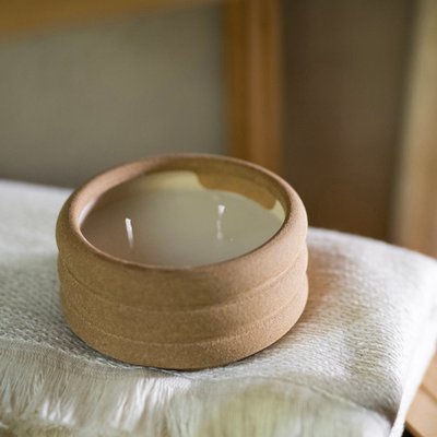 Bougie - Céramique terracotta - LIVIA MAISON AUBERTIN