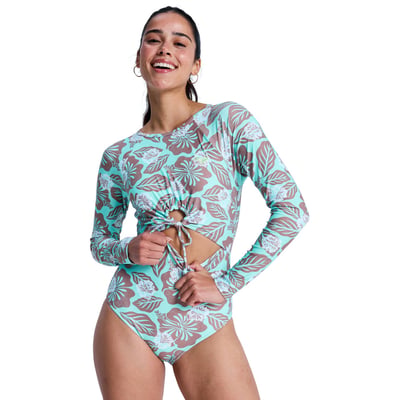 Maillot une pièce manches longues BEACH ESSENTIALS. ROXY