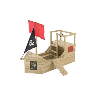 Cabane bateau pirate Galleon en bois JARDINDECO