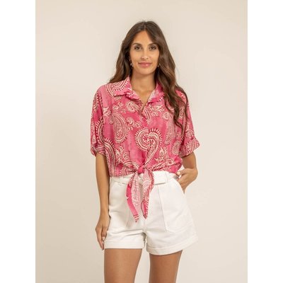 Chemise Manches Courtes Motifs Opilina DONA LISA