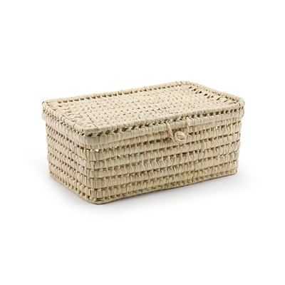 Malle en feuilles de palmier L47 cm, Ghada LA REDOUTE INTERIEURS
