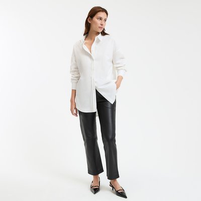Camisa larga oversize Signature, APOLLINE LA REDOUTE COLLECTIONS
