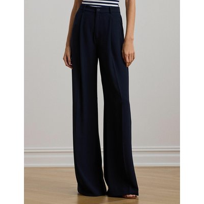 Calças largas com pinças LAUREN RALPH LAUREN