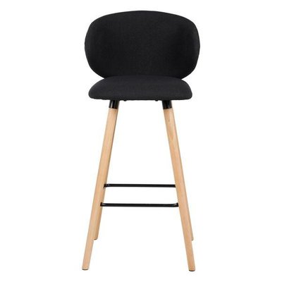 Chaise de bar tissu  pieds hêtre Tiago ZAGO