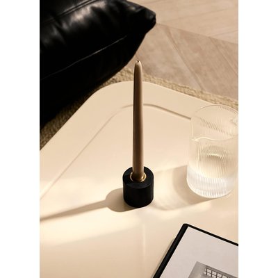 Bougeoir cylindrique en bois MANGO HOME