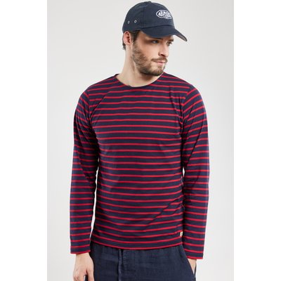 Marinière à col bateau en coton léger PLOZÉVET ARMOR-LUX