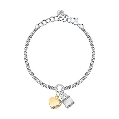Bracelet en acier et oxyde de zirconium MORELLATO