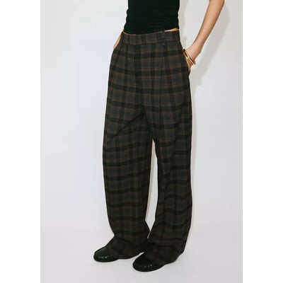 Pantalon droit pinces MANGO