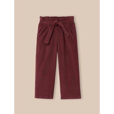 Pantalon large en velours CYRILLUS