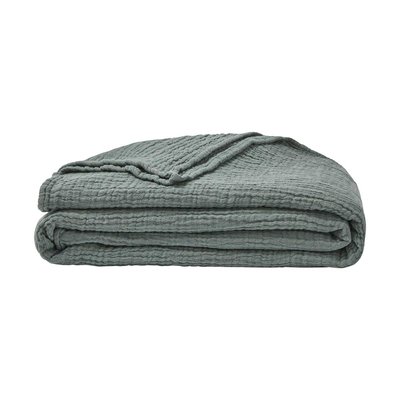 Couvre lit uni en gaze de coton, JAZZY ESSIX