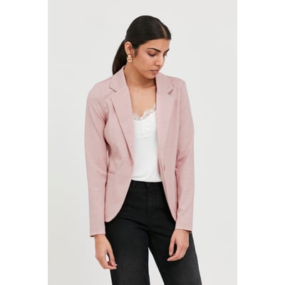 Blazer coupe ajustée, col tailleur ICHI