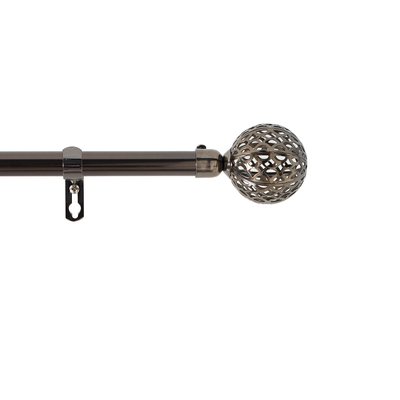 Kit de tringle embouts sphères sculptées DOUCEUR D'INTÉRIEUR