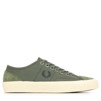 Baskets HUGHES CANVAS SUEDE FRED PERRY