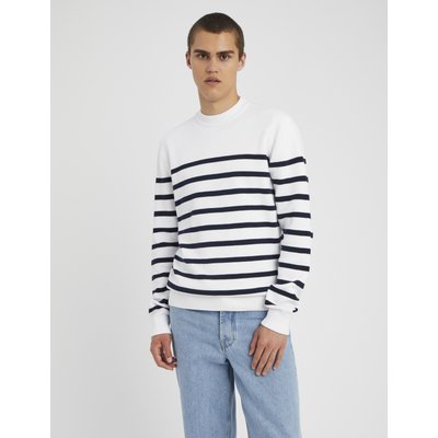 Pull col rond marinière BZB