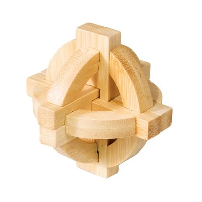 Casse-tête bambou Double disque FRIDOLIN