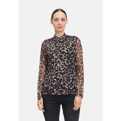 T-shirt légèrement transparent à col droit BETTY & CO