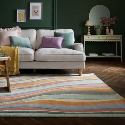 Tapis en laine ABSTRACT FLOW FLAIR RUGS