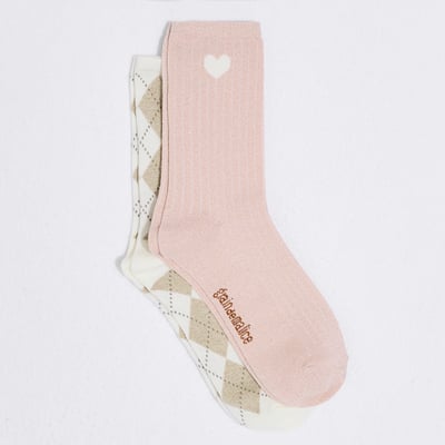 Lot de 2 paires de chaussettes GRAIN DE MALICE
