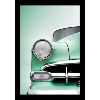 Tirage Encadré Sur Verre Synthétique Bel Air Powerglide 60x90 Cm TIRAGE D'ART CEANOTHE