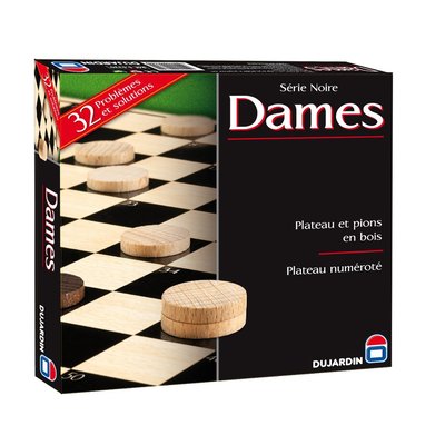 Jeu de dames Serie Noire DUJARDIN