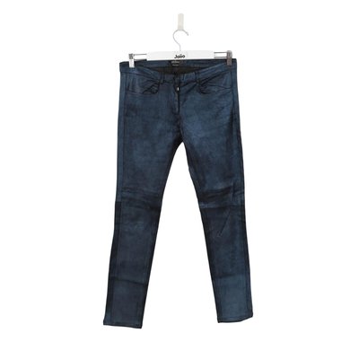 Pantalon slim en cuir - Très Bon État ISABEL MARANT
