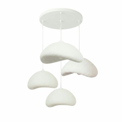Suspension design organique 4 abat-jour NOXIS PIER IMPORT