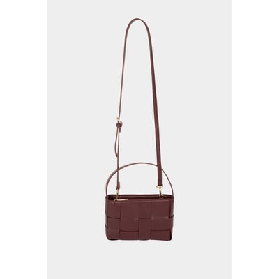 Sac tressé similicuir MORGAN