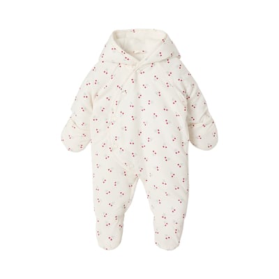Combinaison pilote capuche naissance CERISE VERTBAUDET