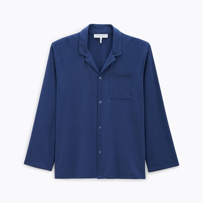 Chemise De Nuit Homme Chic Chemise De Nuit à Manches Courtes Pour Homme - En Coton - Boutonnière - Vêtement De Nuit Confortable - Grand Col En V - Pyjama à Manches