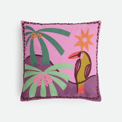 Housse de coussin 45 x 45 cm, coton, FILASI LA REDOUTE INTERIEURS