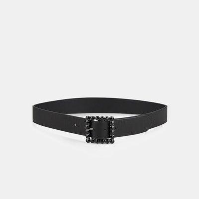 Ceinture en cuir avec boucle carrée ALMA EN PENA