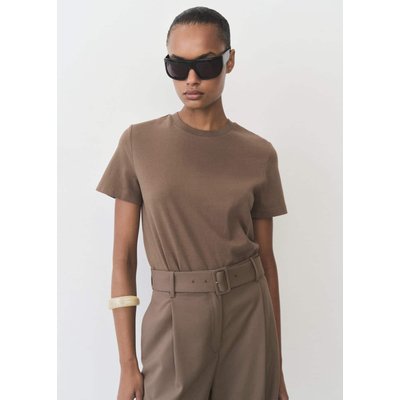 T-shirt coton manches courtes MANGO