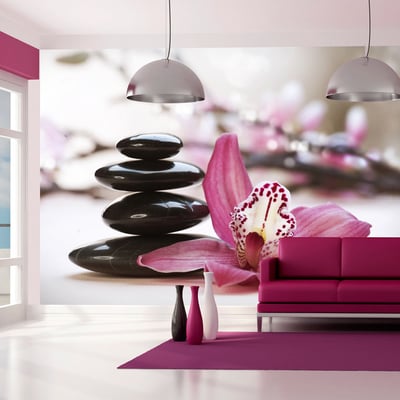Papier peint intissé panoramique Orient Relaxation and Wellness EDEN