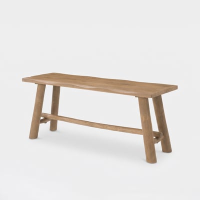 Banc en bois de manguier 110 cm - TOXIS MAISON PAVANE