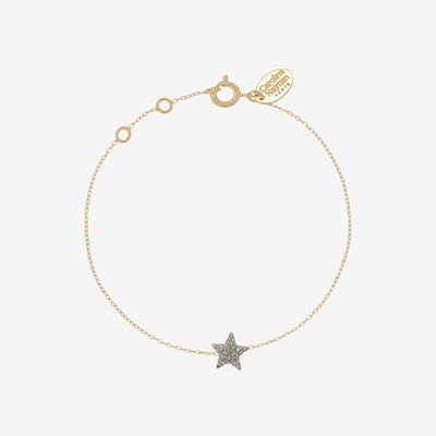 Bracelet doré star - KUCHI CAROLINE NAJMAN