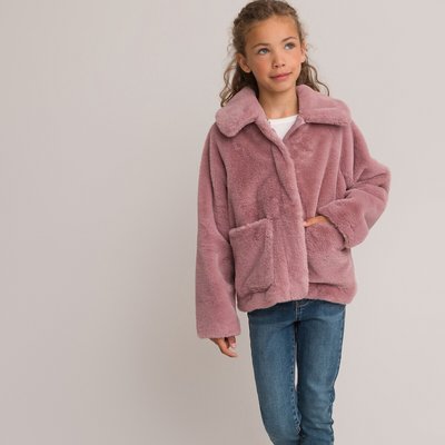 Manteau chaud en tissu duveteux LA REDOUTE COLLECTIONS