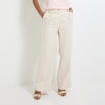 Pantalon large à plis GRAIN DE MALICE