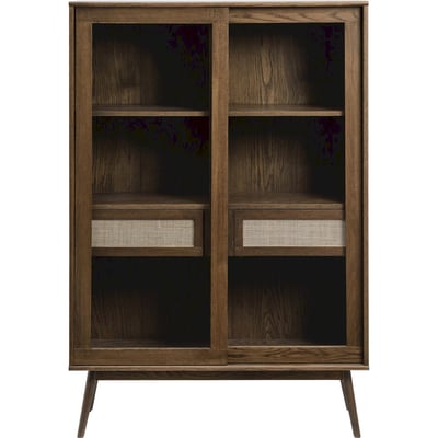 Vitrine scandinave cannage VISIMMY RECOLLECTION