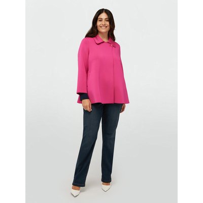 Manteau léger en néoprène aux finitions coupe nette FIORELLA RUBINO