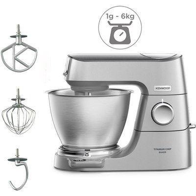 Robot pâtissier KVC65.001SI Titanium Chef Baker KENWOOD