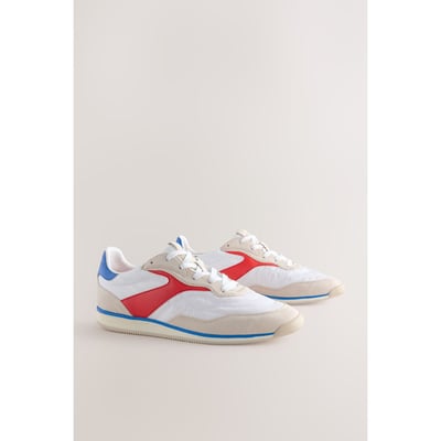 Baskets à lacets avec empiècement NEXT