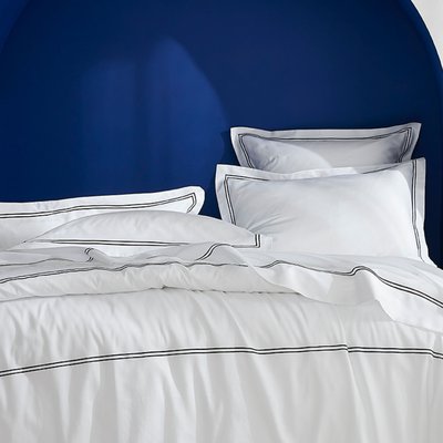 Taies d'oreiller satin de coton ELEGANCE lot de 2 MPC MAISON