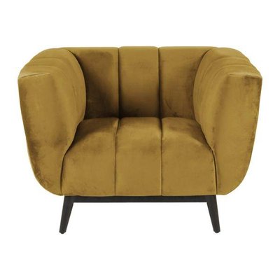 Fauteuil velours  capitonné Amaro ZAGO