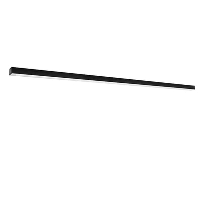 Plafonnier Aluminium Noir LED 1 Pinne EDEN