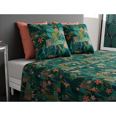 Parure de draps plat coton, Zania ATELIER DU COTON