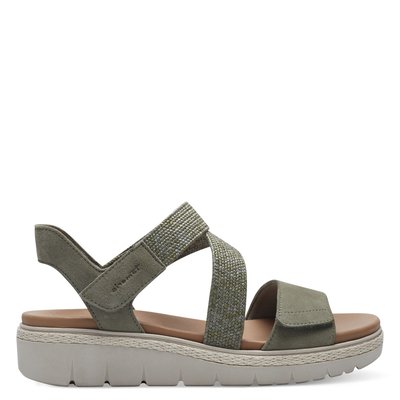 Sandale à talon en cuir TAMARIS