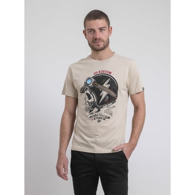 T-shirt Col Rond Pur Coton Napamox RITCHIE