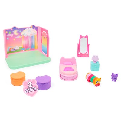 Set de jeu Gabby's Dollhouse La chambre de Polochat SPIN MASTER