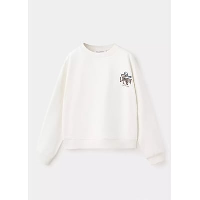 Sweat-shirt coton imprimé MANGO KIDS