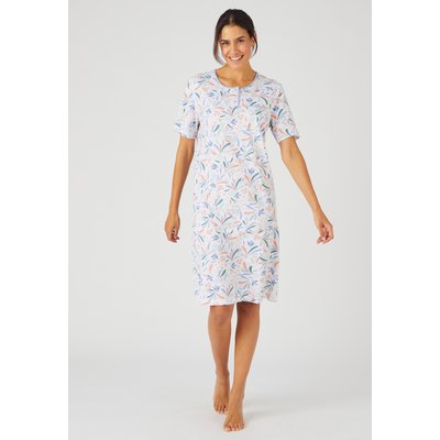 Chemise de nuit maille jersey en coton peigné DAMART